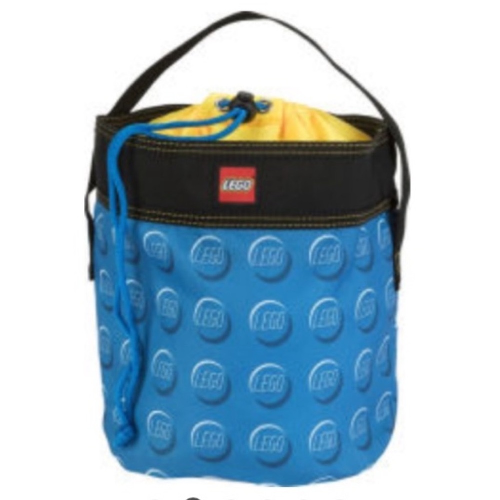 LEGO Drawstring Cinch Bag Travel Tote